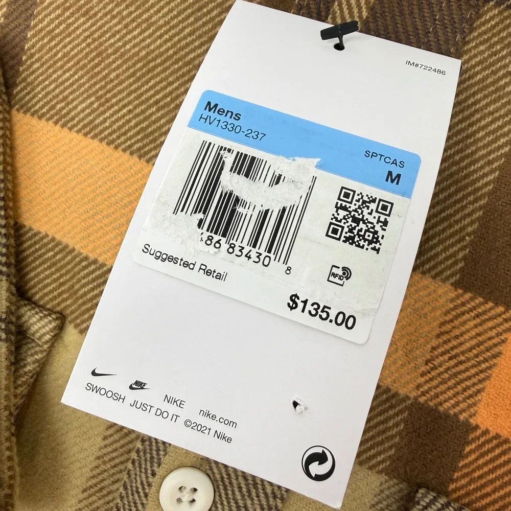 Nike sportswear flannel